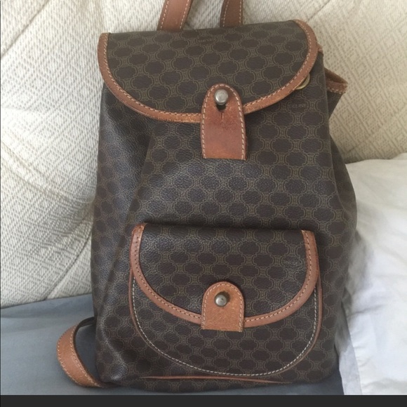 celine vintage backpack